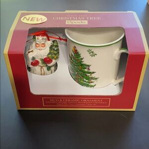 Spode Christmas Tree Mug & Ornament